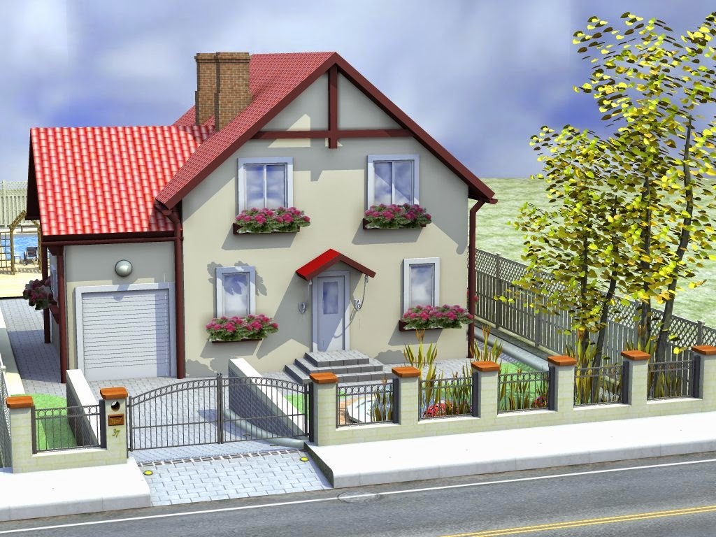 Одноквартирный энергоэффективный жилой дом с мансардой из SIP-панелей