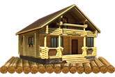 Проекты деревянных домов из оцилиндрованного бревна